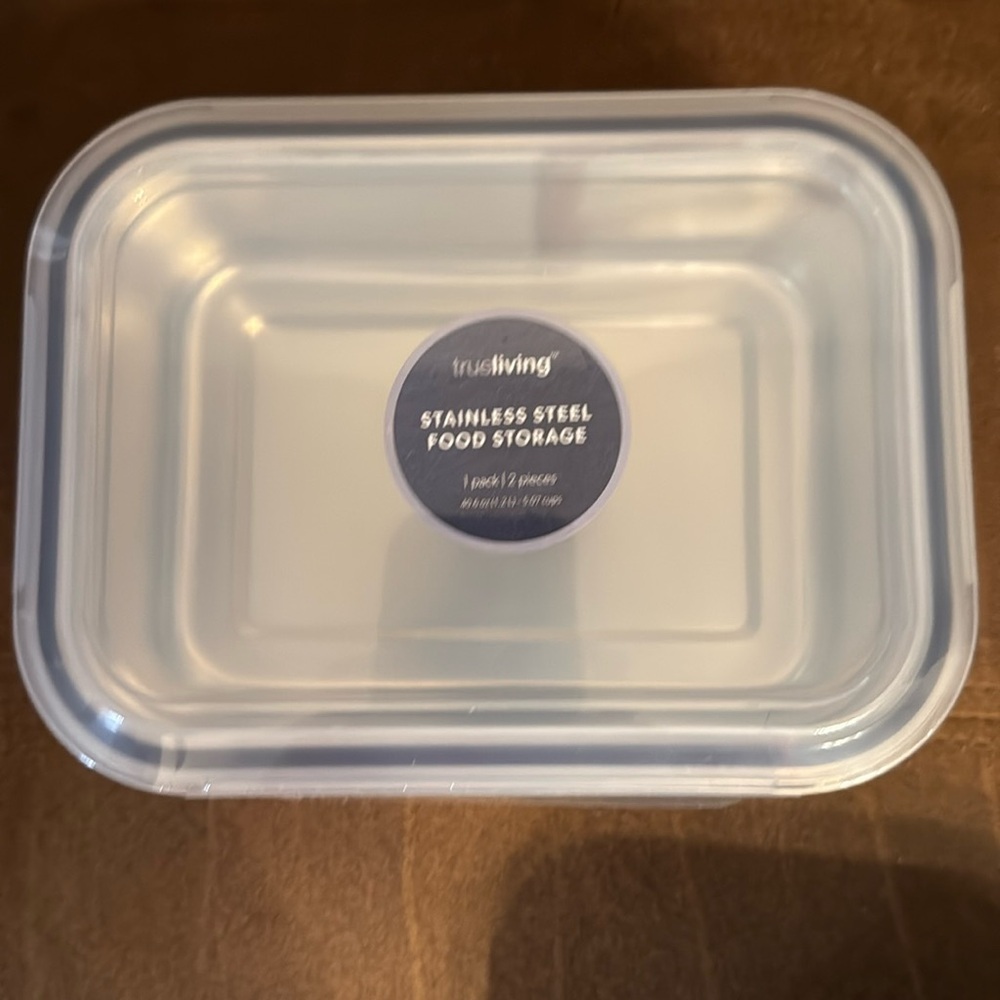 Stainless steel food storage